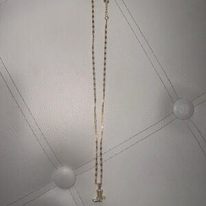 Chic Gold Cowboy Boot Necklace